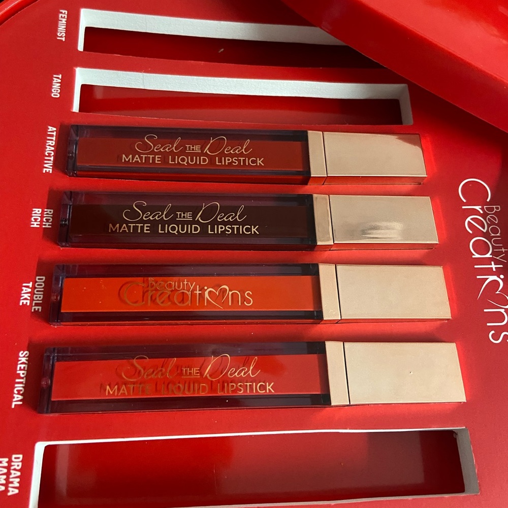 Beauty creations new lipsticks